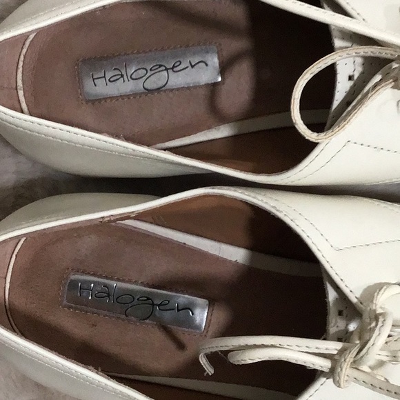 🆕 HALOGEN Perforated Lace Up Oxford Shoes Low Heel - Picture 3 of 9